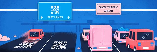 Erkennen Sie das Ziel von QR Codes