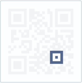 Die Ausrichtungsmarkierung hilft bei der QR-Code-Orientierung