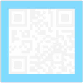 Die „beruhigte“ Randzone ist wichtig, damit das Scan-Programm den QR Code von seiner Umgebung unterscheiden kann