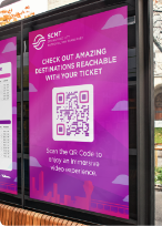 QR-Code-Ideen für öffentliche Verkehrsbetriebe
