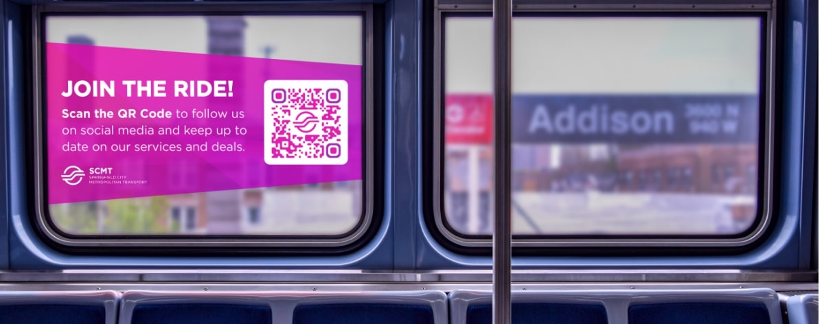 Creative QR Code ideas for public transportation companies