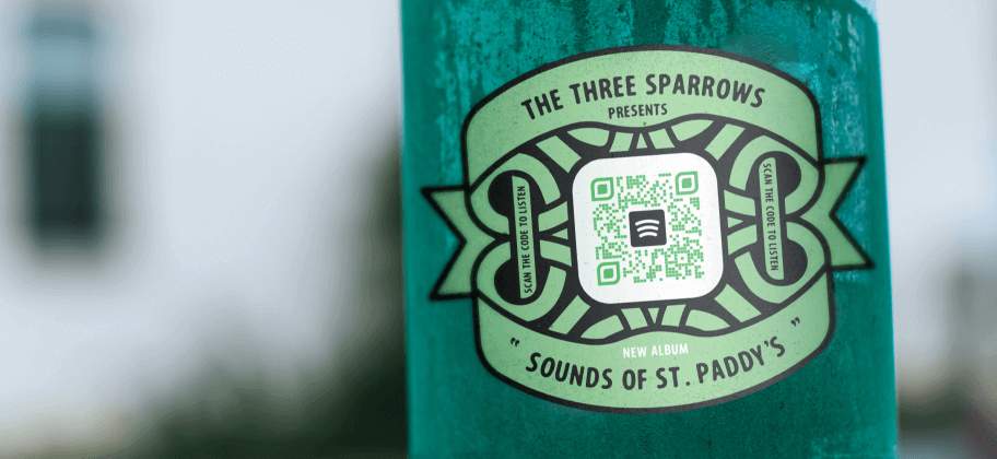 Ein Spotify-QR Code vereinfacht Verbindungen