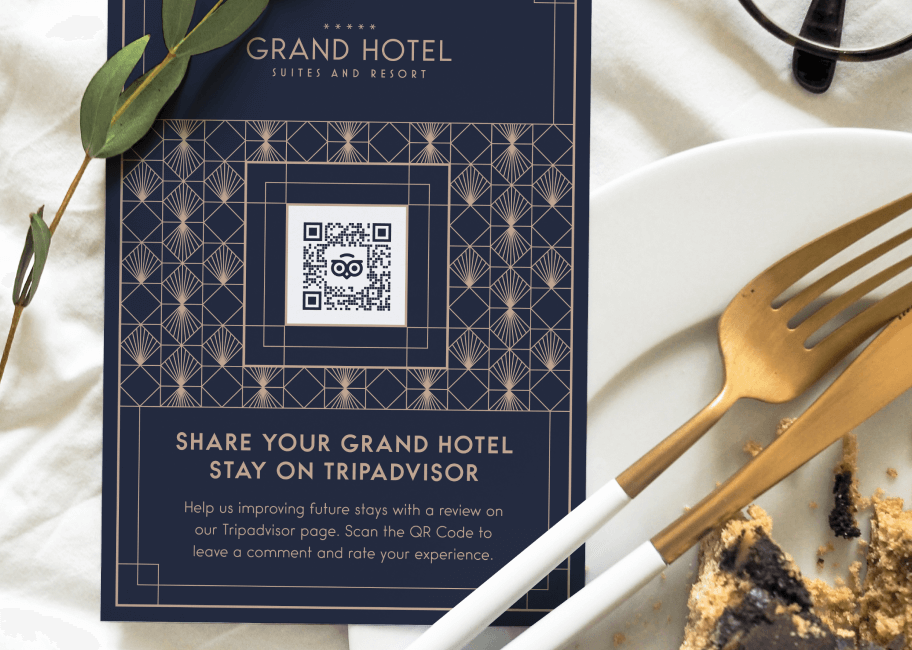 TripAdvisor-QR Code für Hotels & Resorts