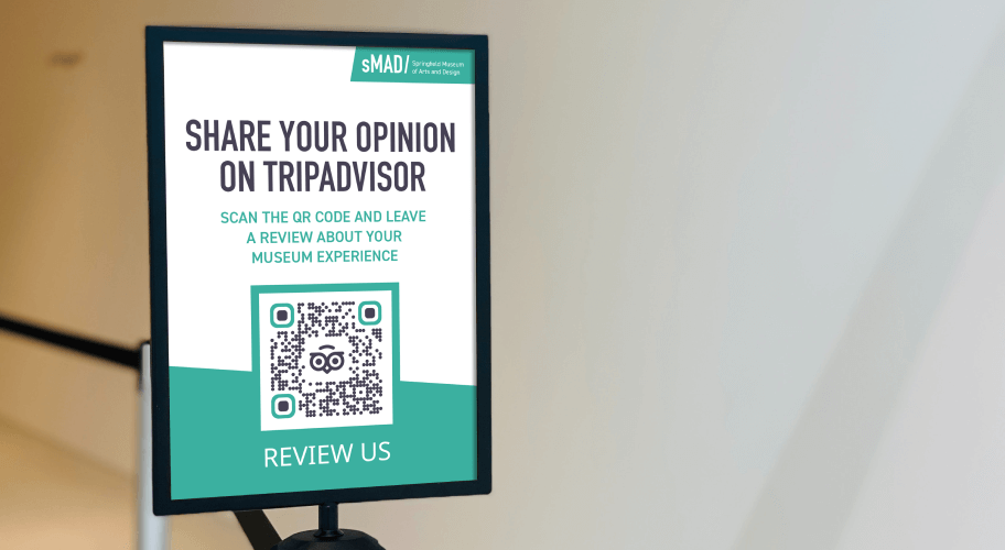 TripAdvisor-QR Code für Museen & Galerien