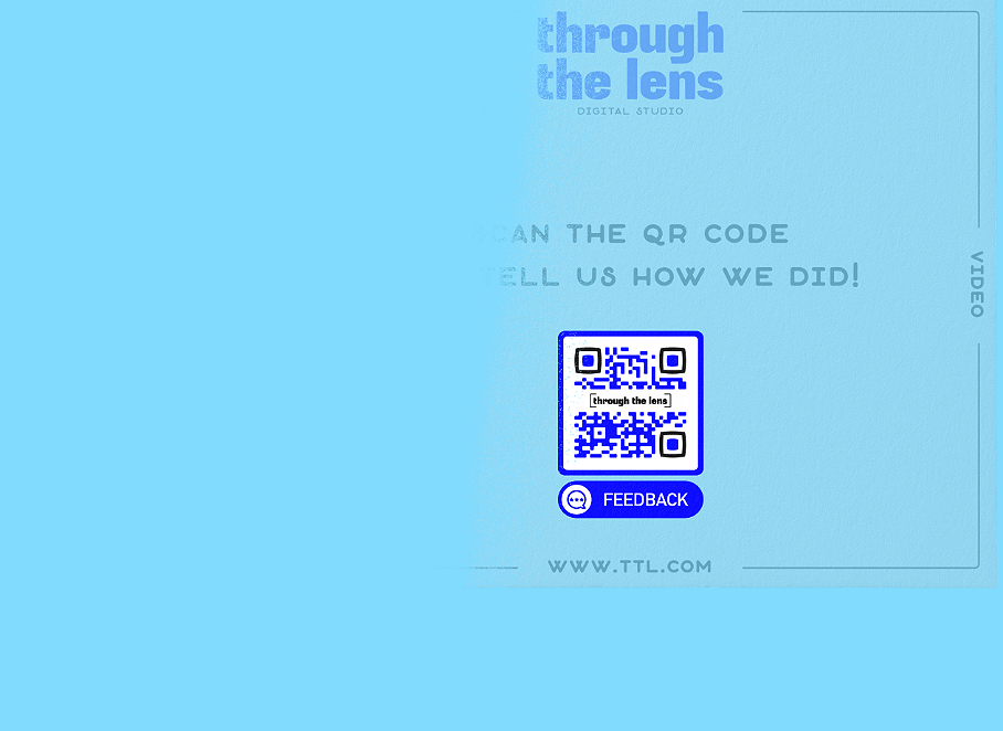 QR-Code-Idee, die eine Feedback-Seite für Kunden zum Ausfüllen verlinkt 